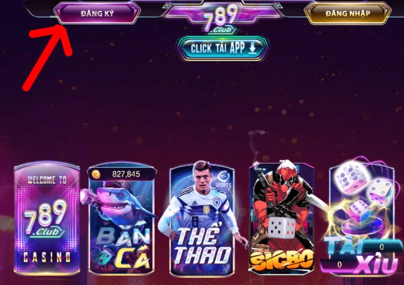 Đăng Ký 789club – Hướng Dẫn Chi Tiết Từ A Đến Z 3 Bước 2: Nhấn vào nút “Đăng ký”