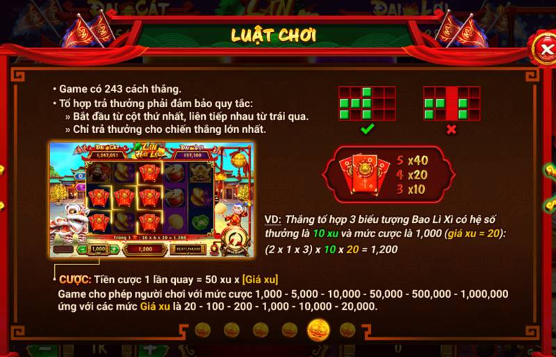 Nổ Hũ Lân Hái Lộc 789club – Game Slot Săn Jackpot Cực Đỉnh 3 Cach choi co ban lan tai loc