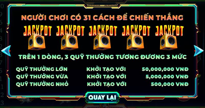 Nổ Hũ Justice League – Cơ Hội Săn Jackpot Cùng Biệt Đội Siêu Anh Hùng 4 Cơ chế Jackpot – Cơ hội săn hũ khủng