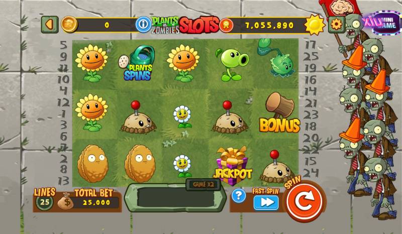 Giới thiệu về Plants vs Zombies Slot 789Club