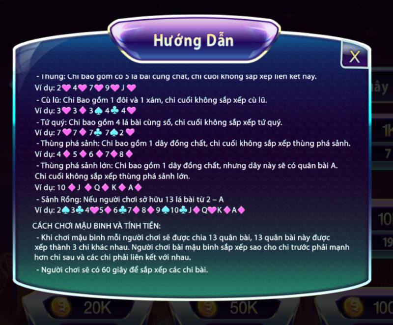 Luật chơi Mậu Binh tại 789club ai cũng hiểu