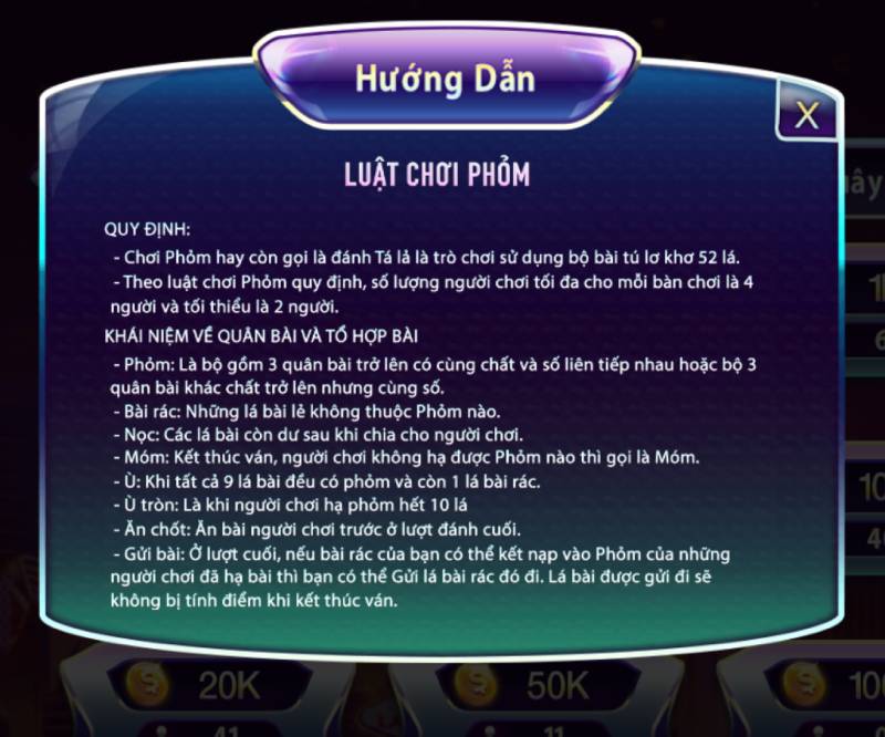 Luật Chơi Phỏm 789club Chi Tiết Và Bí Quyết Chơi Thắng Lớn 3 Luật chơi Phỏm tại 789Club