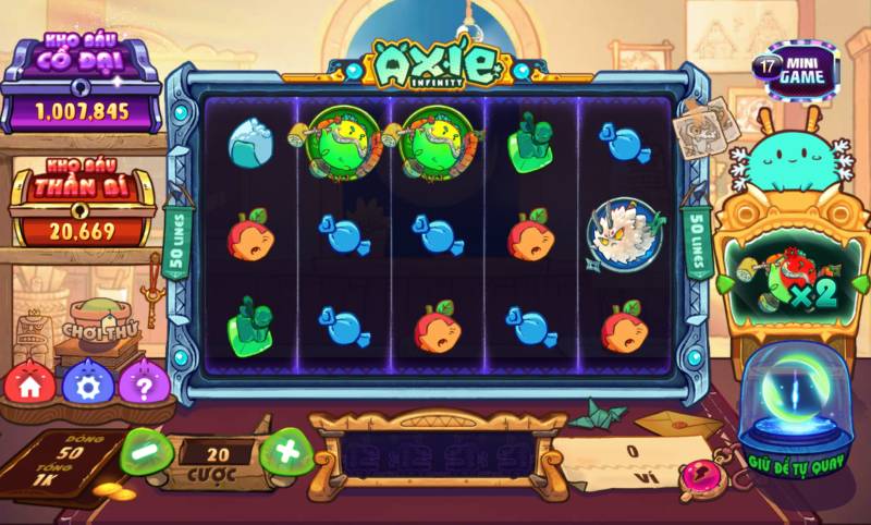 Luật chơi Slot Axie Infinity 789Club