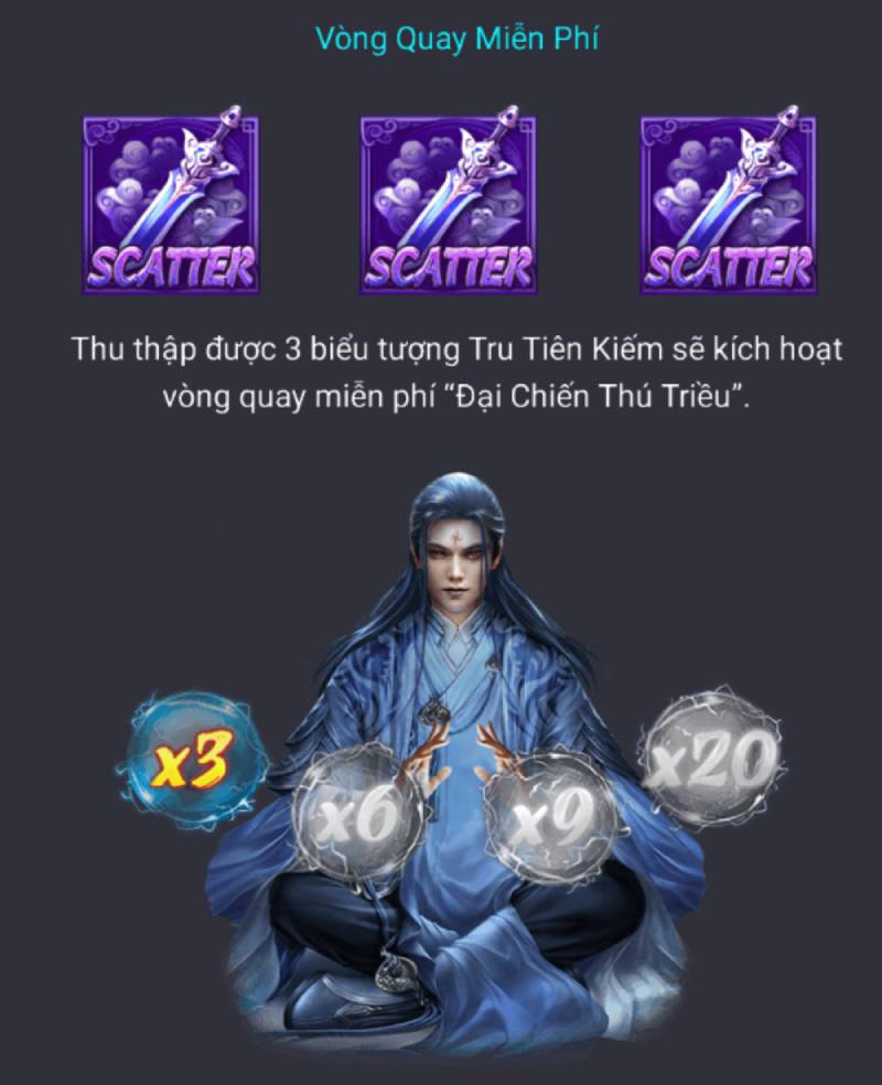 Cách Chơi Tru Tiên 789club – Bí Kíp Săn Thưởng Đỉnh Cao 7 Săn vòng quay miễn phí từ Scatter