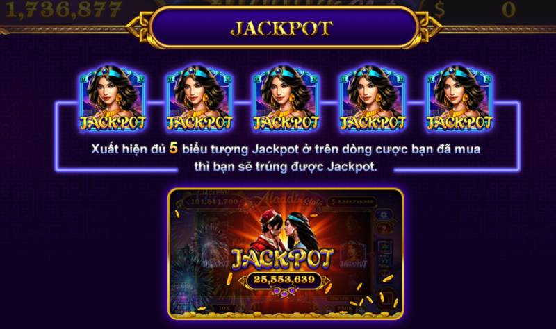 Aladdin Slots 789club – Hành Trình Săn Kho Báu Tiền Tỷ 7 jackpot aladdins